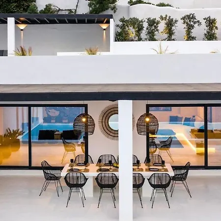 빌라 Exquisite Mykonos 6 Bedrooms Hephaestus Ii Infinity Pool Outdoor Jacuzzi *