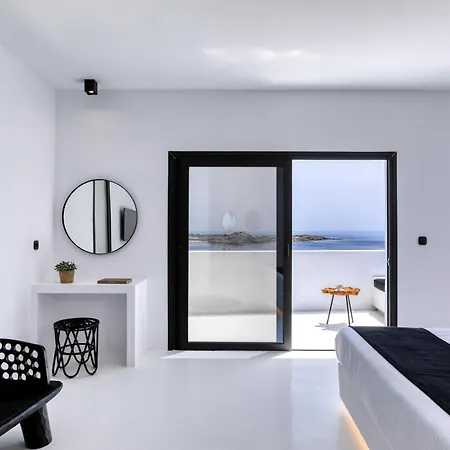 Exquisite Mykonos 6 Bedrooms Hephaestus Ii Infinity Pool Outdoor Jacuzzi * 프사로우
