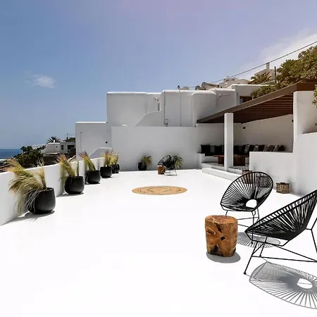 Exquisite Mykonos 6 Bedrooms Hephaestus Ii Infinity Pool Outdoor Jacuzzi 빌라