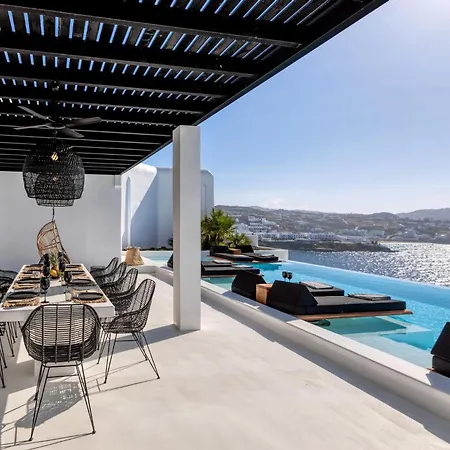 Exquisite Mykonos 6 Bedrooms Hephaestus Ii Infinity Pool Outdoor Jacuzzi