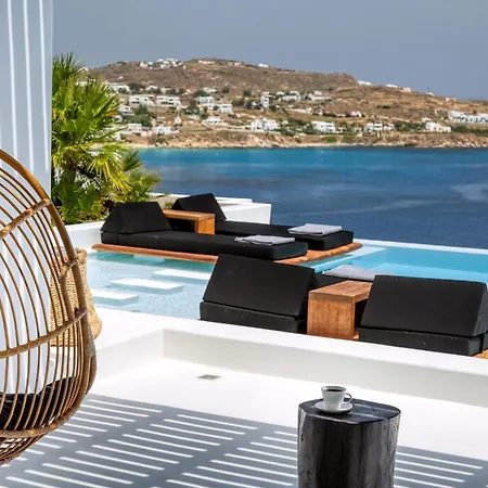Exquisite Mykonos 6 Bedrooms Hephaestus Ii Infinity Pool Outdoor Jacuzzi 빌라