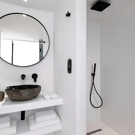 빌라 Exquisite Mykonos 6 Bedrooms Hephaestus Ii Infinity Pool Outdoor Jacuzzi 프사로우