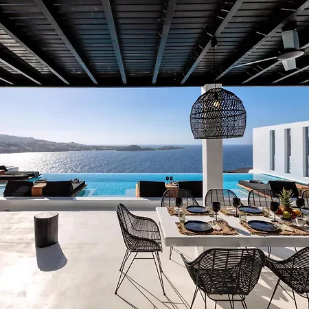 Exquisite Mykonos 6 Bedrooms Hephaestus Ii Infinity Pool Outdoor Jacuzzi *