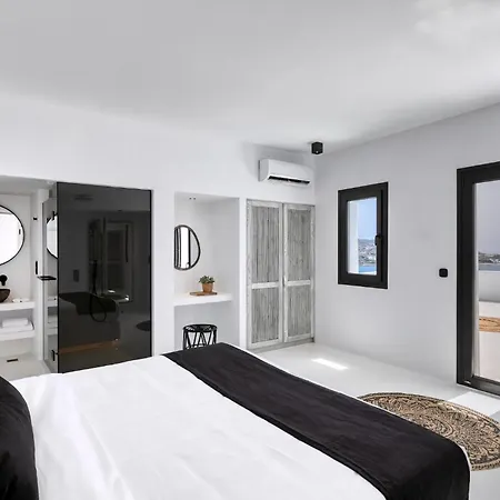 Villa Exquisite Mykonos 6 Bedrooms Hephaestus Ii Infinity Pool Outdoor Jacuzzi *